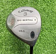 Callaway Big Bertha S2H2 USA 3 Wood /RH/ Regular Graphite 43.5"/NEW GRIP/ mv8456