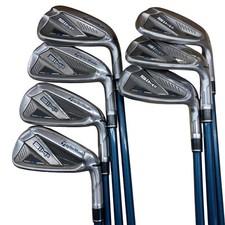 Taylormade SIM2 Max Iron Set 7pcs 5-Pw,Aw Stiff Flex TENSEI BLUE TM60 RH