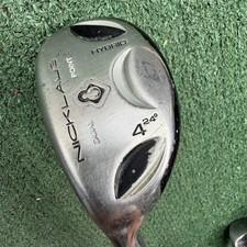 Left Nicklaus Hybrid Graphite Regular Flex 4 24° Dual Point Golf Club 39.5"
