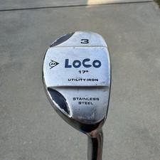 Dunlop Loco 3 Hybrid Utility Iron Harrison Graphite XL 85 Mid-Firm Flex 40.5" 17
