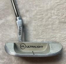 US Kids Golf UL57 Longleaf Right Hand Putter Green Grip Junior Club 29”