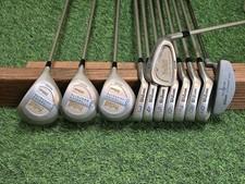 RH Ladies Complete Golf Set Wilson Pro Staff 3-PW, 3+5 Wood, Driver, Putter 5129
