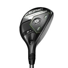LEFT HANDED CALLAWAY 2022 EPIC SUPER 3 HYBRID GRAPHITE STIFF STANDARD