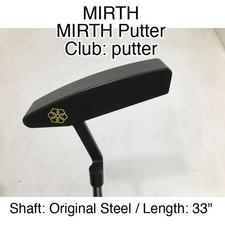 MIRTH MIRTH Putter putter Putter 33" Original Steel Right-Handed
