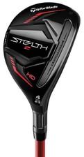Left Hand TaylorMade STEALTH 2 HD Rescue 23* 4H Hybrid Reg Fuji Speeder NXExcnt