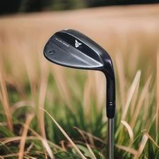 RH TaylorMade Black Milled Grind 5 Forged 60°-SB10° Lob Wedge DG 35" UPC3689