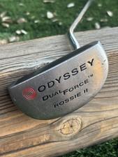 Odyssey Dual Force Rossie II Putter Original Steel Shaft Odyssey Pistol Grip 35”
