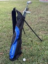 Cougar X-CAT Junior Golf Clubs + Bag - Driver, 5/6, 9/W, Putter w practice balls