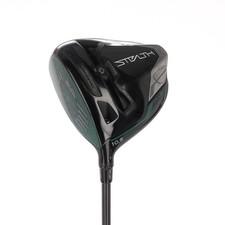 Left TaylorMade MyStealth 2 Plus Black Green Face 10.5* Driver Mitsu Bassara VG