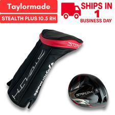 TaylorMade Stealth Plus 10.5 Driver Head Only RH With Cover USED FAST SHIP