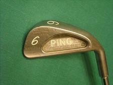 PING KARSTEN I BLACK DOT 6 IRON - TT LITE STEEL SHAFT - GOOD CONDITION!