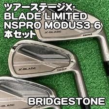 Used Iron Set Bridgestone Tourstage X-Blade Limited/Nspro Modus3 6 Piece Set/S/2