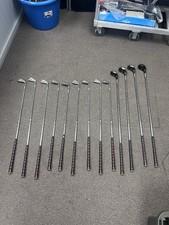 Vintage Kenneth Smith 13pc Golf Club Set 99966 WJF Irons Woods RH Kansas City