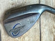 Pure Spin Tungsten Sole S2 58* Sand Wedge SW Steel Shaft