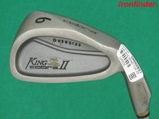 King Cobra II Oversize Single 6 Iron Regular Steel Shaft Mens Right Handed