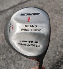 EXP 1 Driver Grand Wide Body 9.5 Degrees Titanium Head KG Traditional Regular RH