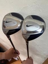 NIKE T40 Fairway Wood Set 3W 15° 5W 19° SR Flex LH Lefty Golf Club Used