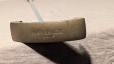 Maverick Blade Putter Golf Club Gold Tone Head Steel Shaft Black Grip 1 Club