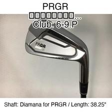 PRGR ... 6-9.P Iron Set 38.25" Diamana for PRGR M-43 Right-Handed