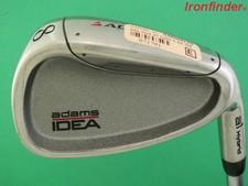Adams Idea a1 Hybrid Single 8 Iron Steel Shaft Regular Flex Mens Right Hand