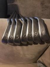 Vtg Ping Eye 2 8 Iron Black Dot Stiff Flex ZZ Lite Steel Right Hand 36.5" RH