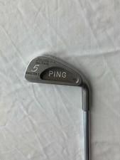 RH Ping Karsten One 5 Iron Steel Shaft 38 " Length Black Dot Toe Heel
