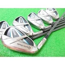 Used Lefty Tailor-Made Sim Max Iron Set 6Pcs 6-Pw Sw Tensei Blue Tm60S For Left