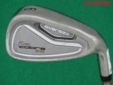 King Cobra SS Oversize Single 6 Iron Steel Shaft Stiff Flex Mens Right Hand Good