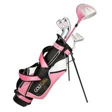 OPEN BOX Golf Girl Junior Girls Golf Set V3 with Pink Clubs and Bag, Right Hand