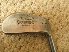 Vintage men right handed Spalding RU Run up chipper