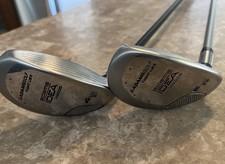 Pair of Adams Tight Lies IDEA i-Wood 4 21° & 5 25° Irons RH ALDILA HIGH LAUNCH