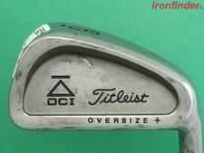 Titleist DCI OVERSIZE Plus Single 6 Iron TriSpec Steel Stiff Shaft Mens RH
