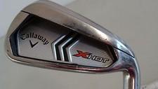 Callaway X Hot 6 iron Steel uniflex shaft Nice Priority Ship!