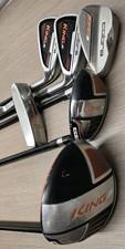 Cobra King Jr Golf 6 Club Set RH Driver Hybrid 7 9 SW Putter Ages 7-9