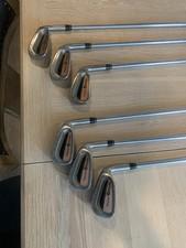 TaylorMade Firesole Iron Set 4-9 Steel Shaft Silver Black 6 Clubs