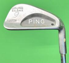 PING Karsten 1 Black Dot 9 Iron steel Shaft RH 34.75" Excellent condition K74