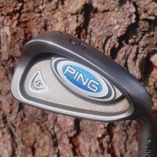 Excellent Ping I5 Green Dot 5 Iron CS Lite Regular Steel #W134