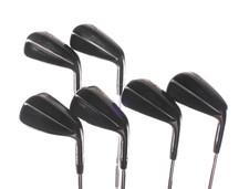 2024 Titleist T150 Black Iron Set 4-9 / AMT Silver Stiff-Flex RH (-1/4") *Good*