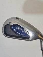 Callaway X-16 X16 Mens RH Right Steel Shaft 5 Iron Single Club