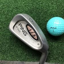 PING iS3 Oversize Single 6 Iron Black Dot CUSHIN JZ Stiff 37.5" Steel RH