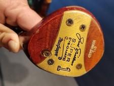Macgregor Jack Nicklaus Super Eye-O-Matic Oil Hardened Persimmon Driver