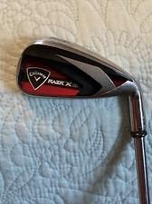 Callaway RAZR X #6 Iron Men RH Uniflex Steel Shaft VG+