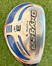Oxygen Hybrid Type X 3 Hybrid 19* / RH / Stiff Graphite ~39.5" / zb2672