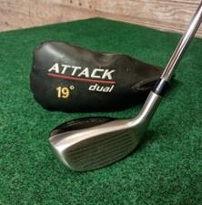 Nice 19° ATTACK T7 Dual 3 Hybrid 41" Long RIFLE Regular Flex Steel Right Handed