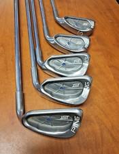 USED PING ISI BLUE DOT IRONS (3,4,PW,SW2,LW)- SOLD INDIVIDUALLY - " NO GRIPS "