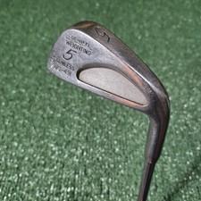 Golf 5 iron Toe-Heel Weighting Stainless SUS-431 Steel Shaft Regular Flex 38"
