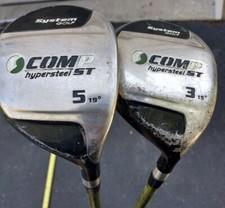 System Golf Comp ST Hypersteel 3 Wood 15° & 5 Wood 19°/ RH / Lightweight Tip