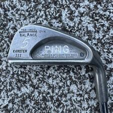 PING Karsten Ill Black Dot 5 Iron RH Ping Heel-Toe Balance Stiff Steel 37.5”