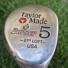 Vtg TaylorMade Burner Tour Preferred 5 Wood 21 Degree Dynamic Gold R300U 42”