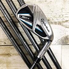 TaylorMade SIM MAX IronSet 6-9+Pw 5pc RH TENSEI TM60 graphite Flex Stiff used